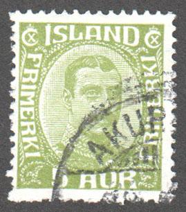 Iceland Scott 112 Used - Click Image to Close